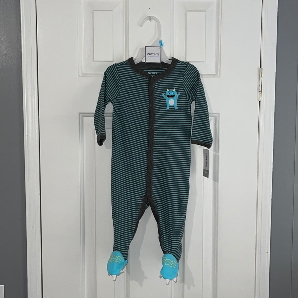 Carter’s “Monster” Footie!